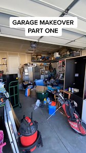 18K views · 253 reactions | Garage makeover FINALLY underway! #garage #lowes #homedepot #lowespartner #garagemakeover #garagesale #homedepotpartner #garagecleanout #garagegoals | Minka lu | Facebook