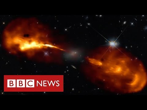 Stunning images of galaxies reveal how black holes devour stars - BBC News