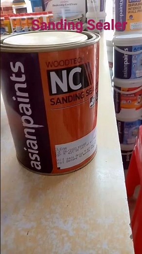 NC Sanding Sealer #Sealer# short # asianpaint #woodtech#
