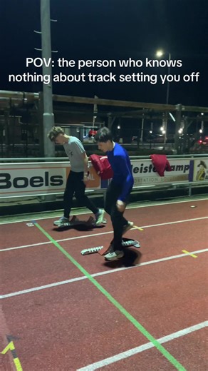 Always the guys who say they know track #trackandfield #fyp #viral #run #sprint