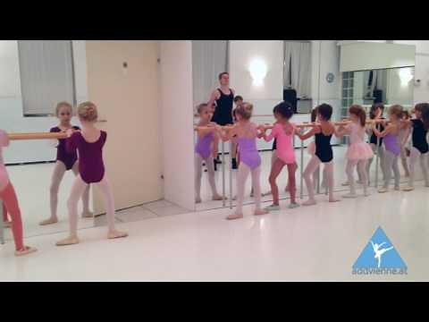 Ballett für Kinder in der "Académie de Danse"