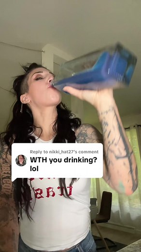 Replying to @nikki_hat27 it’s an electrolyte drink made with blue spirulina! Here’s the recipe ☺️ this is such a great healthier option than sports drinks or drink mixes out there, and so affordable to make. You can even add raw honey or stevia to make it more of a lemonade flavor. This is a staple in our house for hydration and making sure we get our trace minerals #spirulina #hydrationtips #electrolytes #electrolytepowder #drinkmix