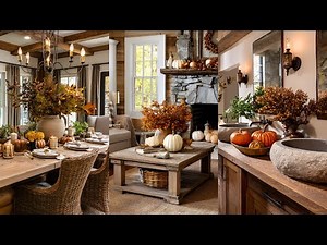 Rustic Autumn Haven 2025 | Elegant Farmhouse Fall Home Tour