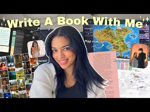 BRAINSTORM MY FIRST NOVEL WITH ME ⟡ ~ map making, plotting & World building