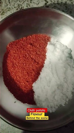 Chilli & Salt Combo | Crunchy Indo-Chinese Street Style Recipe 🍟🔥 | ASMR Cooking Shorts