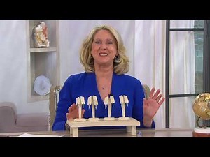 Gemstone Sterling Silver Oval Cut Hoop Earrings on QVC