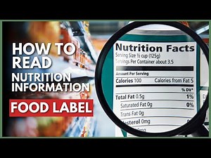 How to Read Food Label | Nutrition Label EXPLAINED!
