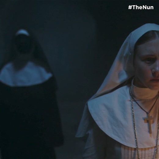 Watch if you dare… It wouldn’t be spooky season without a visit from THE NUN. | Warner Bros. Pictures