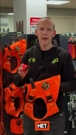 Nieuw Oranje Hondentuig van Always Prepared