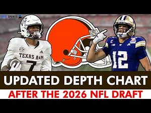 UPDATED Browns Depth Chart After 2026 NFL Draft & UDFA Signings