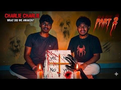 Charlie Charlie Challenge Part 2 at 1AM 😨