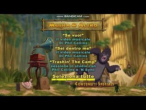 Menu DVD - Episodio 12 - Tarzan