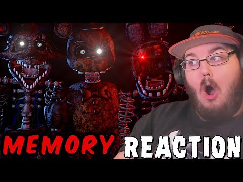 [TJoC SFM] "Memory" By Rockit Gaming (FNAF ANIMATION By Tynado) #FNAF REACTION!!!