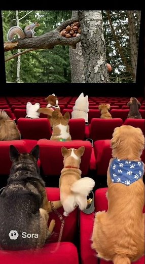 What Happens When Dogs Watch Squirrels?