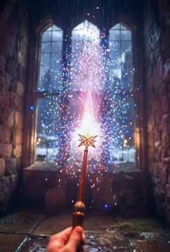 Casting Spells in a Stormy Castle ⚡ | Dark Fantasy Magic