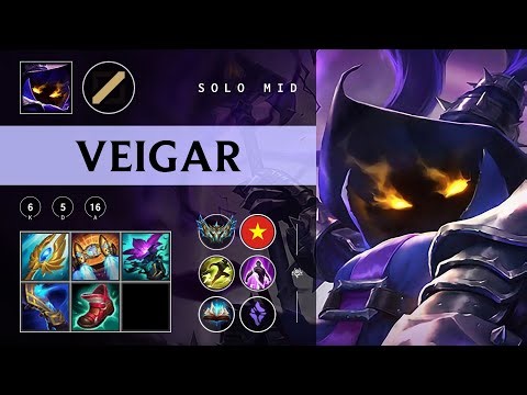 Veigar Mid vs Xerath - VN Challenger Patch 25.24