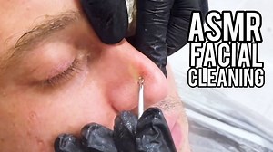 Subscribe to ASMR Barber: http://bit.ly/2nM9Wyl 🎬Official ASMR Barber video: ASMR FACIAL CLEANING AND BLACKHEADS EXTRACTED | ASMR BARBER ‼️ THIS VIDEO IS REALLY SPECIAL ‼️ 😁👌 My friend Gianluca undergoes a very special facial and skin treatment... YOU CAN NOT MISS IT !!! 😂👍 #ASMRBarber #AsmrSleep #Relaxing | ASMR Barber