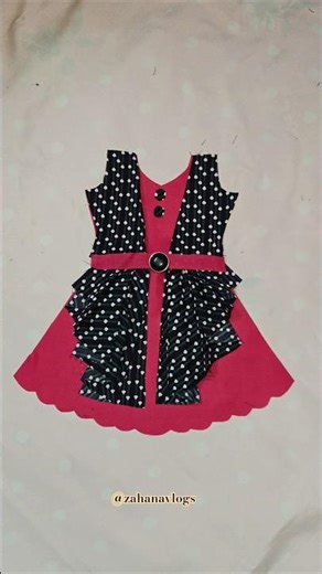 #fashion #babyfrock #zahanavlogs #frock #top #frockstitching