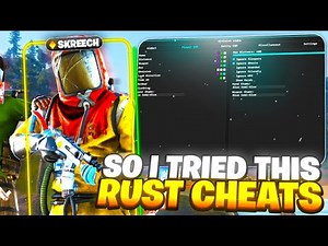 LEGIT CHEATING WITH BEST 10$ RUST CHEAT TO DOMINATE 700 POP SERVER | skreech.gg
