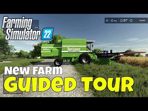 Farming Simulator 22 New Farm Guided Tour
