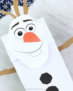 Kids will love this paper bag craft! Template 👇 | Simple Everyday Mom