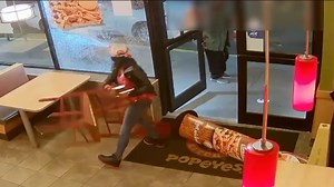 WATCH: Video shows woman smash Popeyes window over meal