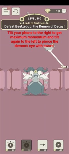 IQ dungeon 2 level 190 walkthrough