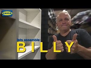 How to Easily Assemble the IKEA BILLY Bookcase Step by Step!