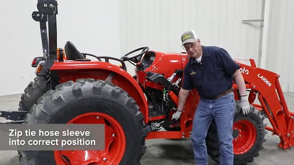 Land Pride 3rd Function Valve Kit Installation | MX5400 & MX6000 Kubota Tractor ROPS & Cabbed Models