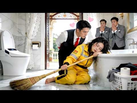 Delivery Girl is a Fake Bride! 💍😱CEO catches his "Delivery Wife" asleep & falling in love! 😱🔥 #ceo