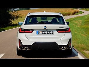 2023 BMW 320d Touring M Sport (Facelift) | Driving, Trunk, Exterior, Interior & Digital Cockpit