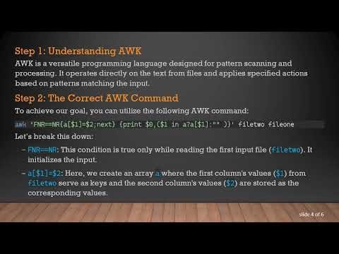 Efficiently Compare and Append Data from Two Files Using AWK