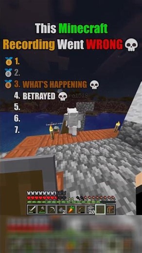 This Minecraft Playmate Recording Went Wrong 💀