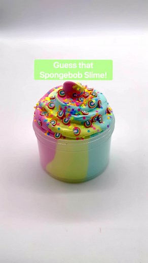 SpongeBob Themed Slime Restock - Guess the Slime Challenge!