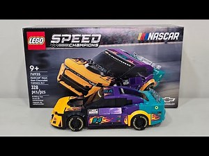 Lego Speed Champions NASCAR Next Gen Camaro 76935 EARLY REVIEW