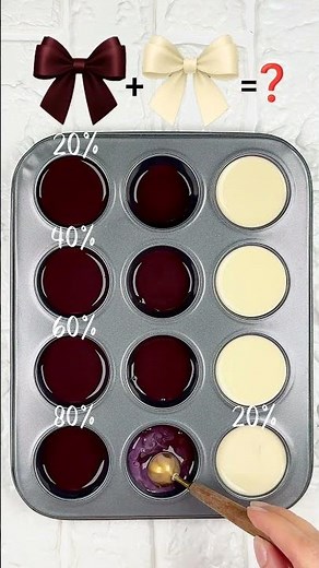 Cream & Deep Burgundy Color Mixing – 4 Stunning Shades You’ll Fall in Love With #colormixing #asmr