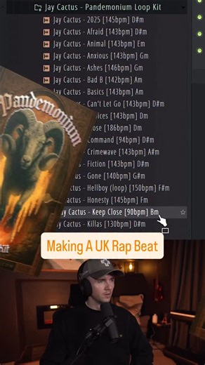 1.5K views · 192 reactions | Making a UK Rap beat using the my Pandemonium loop kit. I’m hearing @slimofficial1 on this one  Producers if you wanna cook up with this loop comment ‘loop’ and I’ll send it to you. #ukrap #makingabeat #producergang #flstudio #flgang | Jay Cactus | Facebook