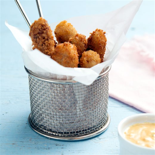 Deep-fried burger fries. You're welcome. | Tastemade