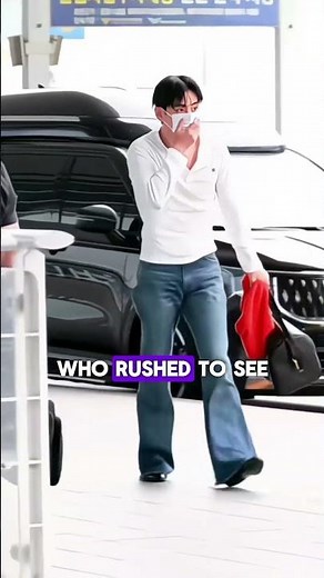 Taehyung So Scared Gets Attacked By Crazy Fangirl At Airport! 😭😭 #taehyung #bts