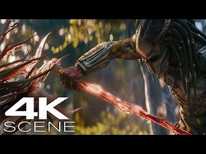 The Predator Becomes The Prey (2025) Fight Scene | Predator: Badlands Movie Clip & Trailer 4K