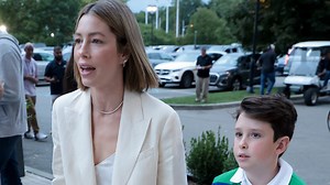 321K views · 913 reactions | Jessica Biel made the 2024 US Open a family affair! | Access | Facebook