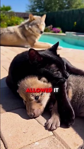 He Saved A Drowning Wolf... Then THIS Happened! 🐺😭 #shorts