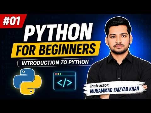Introduction to Python #1 | Python Programming for Beginners