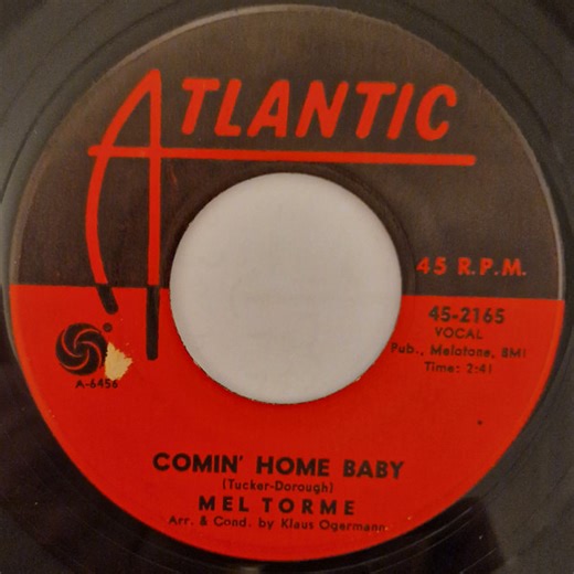 Mel Torme - Comin' Home Baby / Right Now