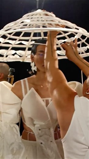 I can’t even see because I’m sweating into my eyes | PROJECT RUNWAY CANADA x CHARLES LU | #fashion