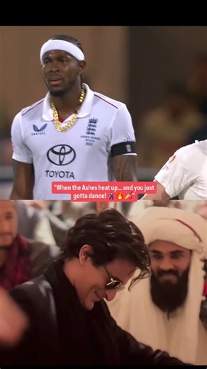 "When the Ashes heat up… and you just gotta dance! 🕺🔥🏏" #ashes #SteveSmith ##AUSvENG | Amir Sohail