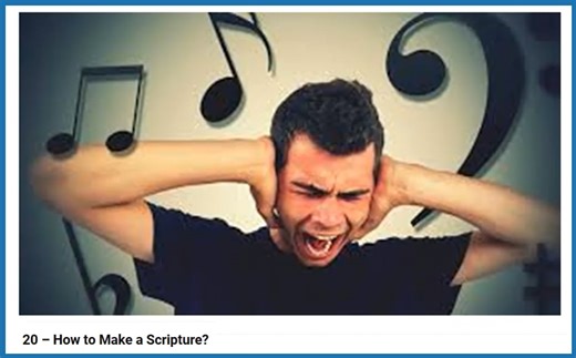 20 - How To Make A Scripture