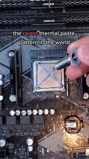 Introducing the World's First 3D Thermal Paste Pattern!
