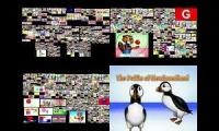 Mix of 4 videos from youtube : too many busy beavers songs played at once
