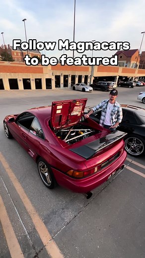 Engine Swapped Toyota MR-2📍 University of Kansas #magnacars #carreview #myfirstcar #2jz #toyotamr2